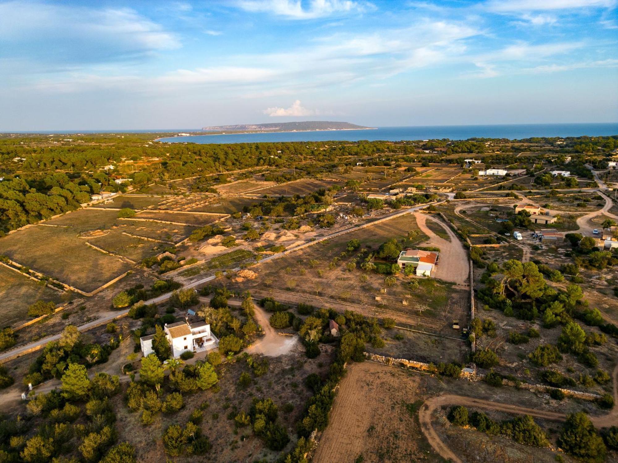 Ses Oliveres Villa Cala Saona Buitenkant foto